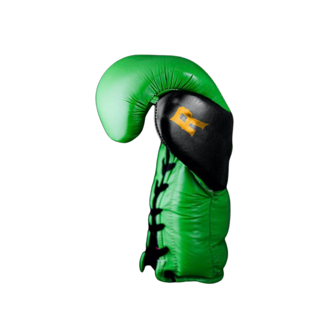 Guante de Box Modelo Green Venom, RAMPER Entrenamiento, 100% Piel.