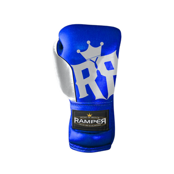 Guante de Box Modelo Blue Sting, RAMPER Entrenamiento, 100% Piel.