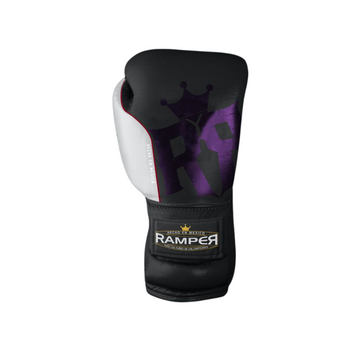 Guante de Box Modelo Purple Fist, RAMPER Entrenamiento, 100% Piel.