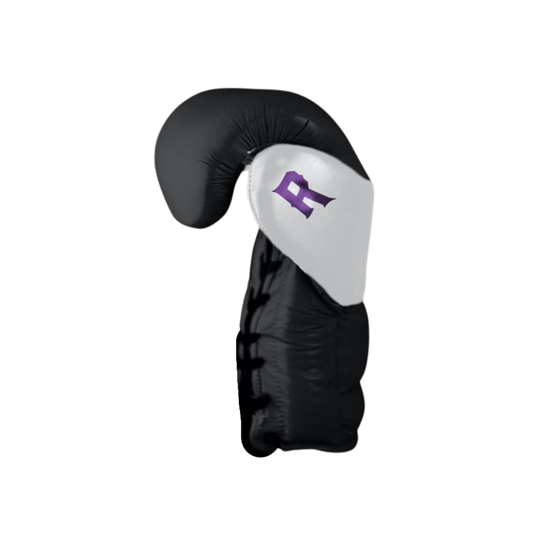 Guante de Box Modelo Purple Fist, RAMPER Entrenamiento, 100% Piel.