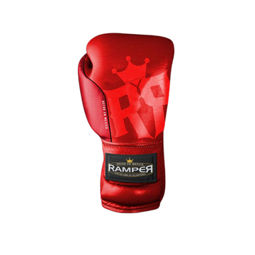 Guante de Box Modelo Red Alert, RAMPER Entrenamiento, 100% Piel.