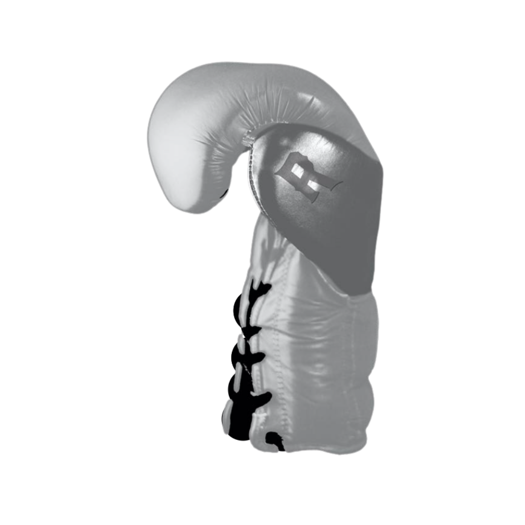 Guante de Box Modelo White Soldier, RAMPER Entrenamiento, 100% Piel.