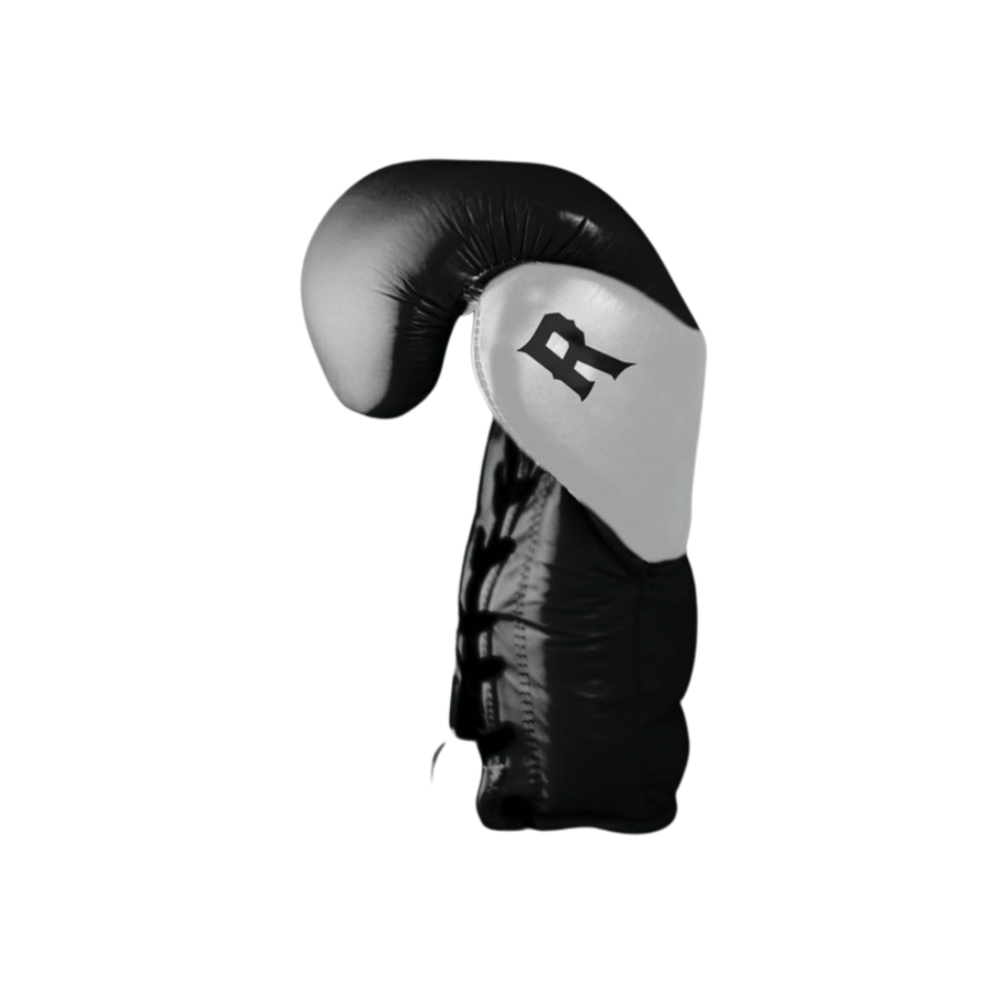 Guante de Box Modelo Black Rumble, RAMPER Entrenamiento, 100% Piel.