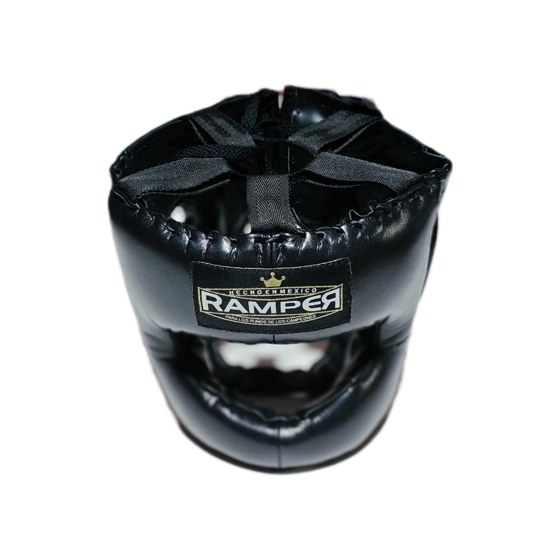Careta de Barra Negra Premium Clásica 100% Piel.