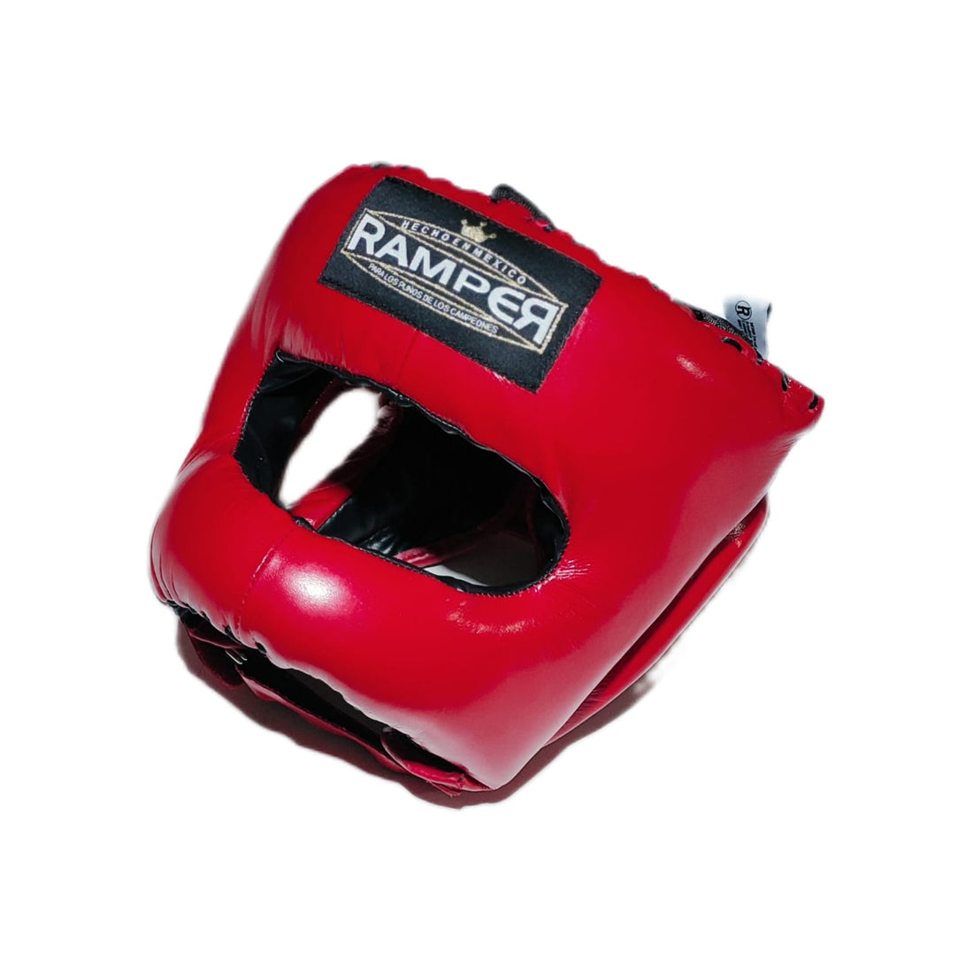 Careta de Barra Roja Premium Clásica 100% Piel.